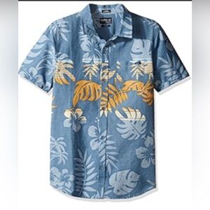O'NEILL Boys' Big Short Sleeve Tropical Shirt